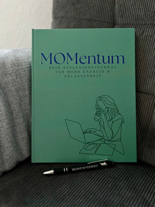 MOMentum – Dein Reflexionsjournal für mehr Energie & Gelassenheit im Mama-Alltag