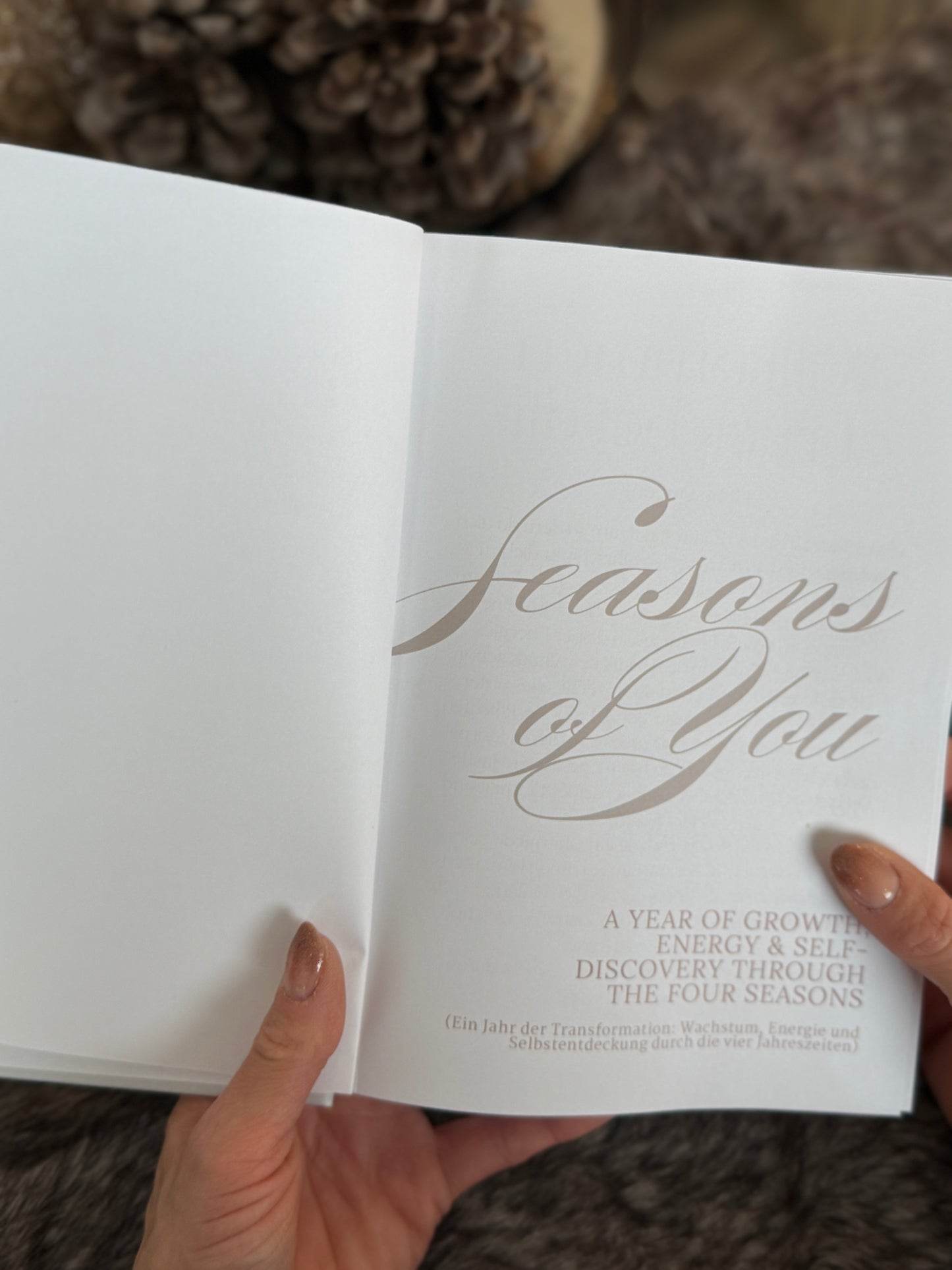 "SEASONS OF YOU" Journal